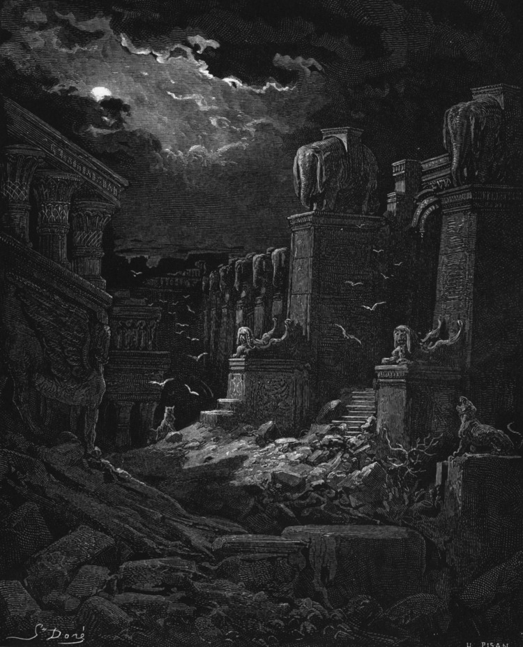 Gustave Doré – The Fall of Babylon (1866)